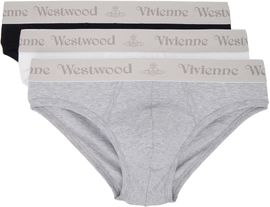 Vivienne Westwood Vivienne Westwood Three-Pack Multicolor Band Briefs