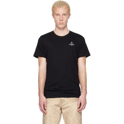 Vivienne Westwood Vivienne Westwood Two-Pack Black Cotton Jersey T-shirts