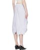 Vivienne Westwood Vivienne Westwood White & Blue Aerodrome Midi Skirt - 3