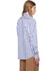 Vivienne Westwood Vivienne Westwood White & Blue Two Button Krall Shirt - 3