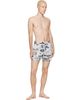 Vivienne Westwood Vivienne Westwood White Classic Boxer Swim Shorts - 4