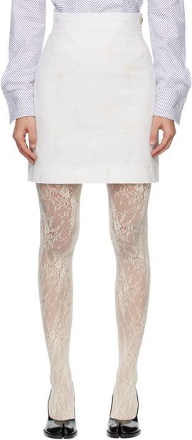Vivienne Westwood Vivienne Westwood White Crotch 45 Miniskirt