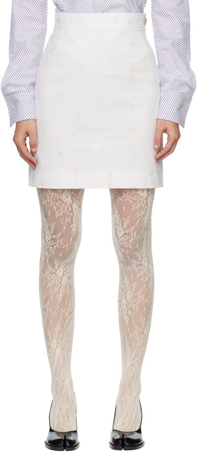 Vivienne Westwood Vivienne Westwood White Crotch 45 Miniskirt