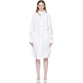 Vivienne Westwood Vivienne Westwood White Drunken Shirt Midi Dress
