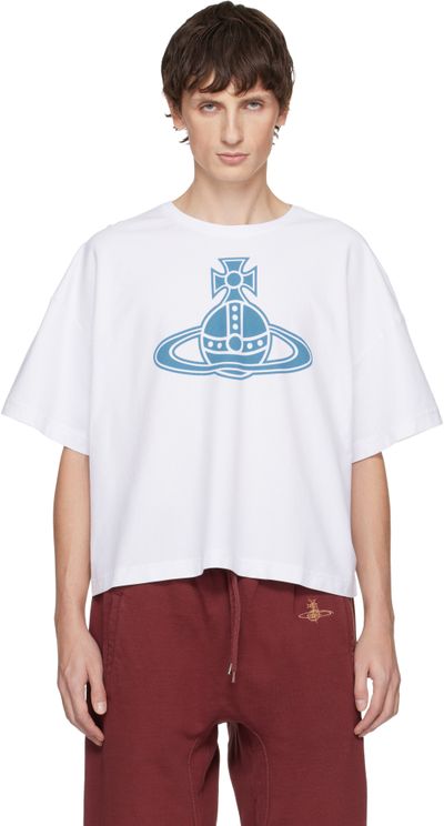 Vivienne Westwood Vivienne Westwood White Paris Orb Box T-shirt