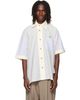 Vivienne Westwood Vivienne Westwood White S/S Asymmetric Collar Shirt - 1