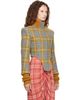 Vivienne Westwood Vivienne Westwood Yellow & Blue Historical Bomber Jacket - 2