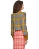 Vivienne Westwood Vivienne Westwood Yellow & Blue Historical Bomber Jacket - 3