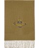 Vivienne Westwood Vivienne Westwood Yellow & Gray Checkmate Scarf - 1