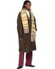 Vivienne Westwood Vivienne Westwood Yellow Check Alpaca Scarf - 2