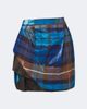 Vivienne Westwood Vivienne Westwood Zora draped plaid miniskirt - 1