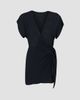 ViX by Paula Hermanny Women's Emily Wrap Cover-Up Mini Dress - 4