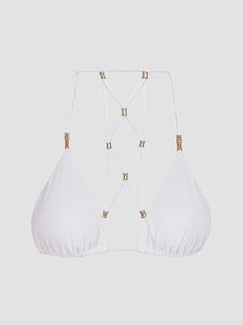ViX by Paula Hermanny Women's Lucy Triangle Bikini Top