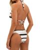 ViX by Paula Hermanny Women's Paradox Striped Bikini Top - 3