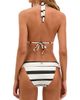 ViX by Paula Hermanny Women's Paradox Striped Bikini Top - 4