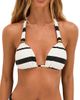 ViX by Paula Hermanny Women's Paradox Striped Bikini Top - 5
