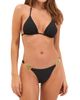 ViX by Paula Hermanny Women's Petra Embellished T-Back Triangle Bikini Top - 3