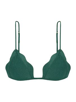 ViX by Paula Hermanny Women's Solid Lou Triangle Bikini Top