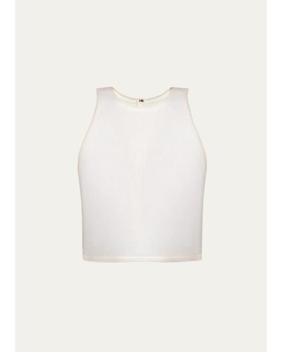 Vix Danna Eyelet Sleeveless Top