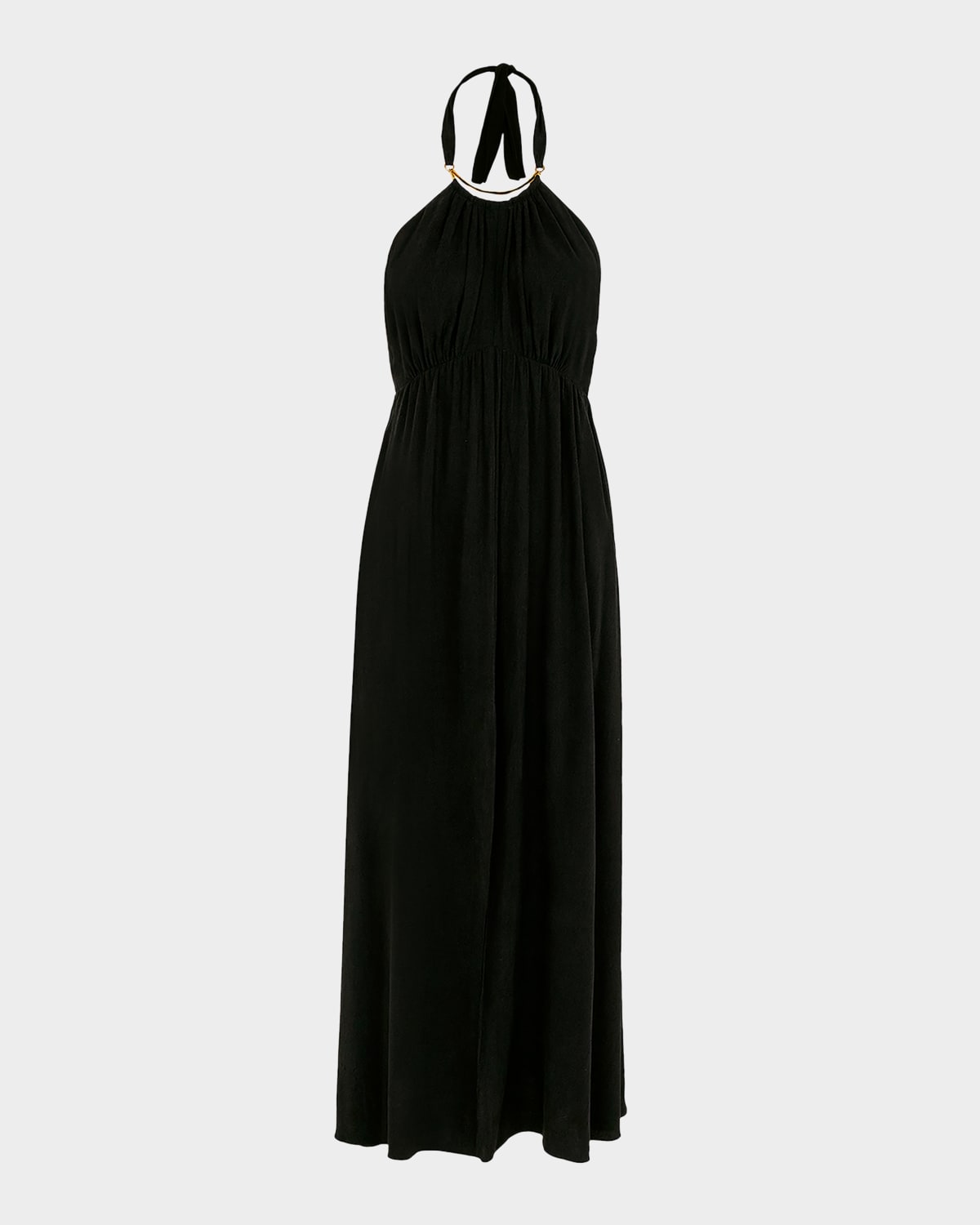 Vix Joy Long Halter Dress Coverup