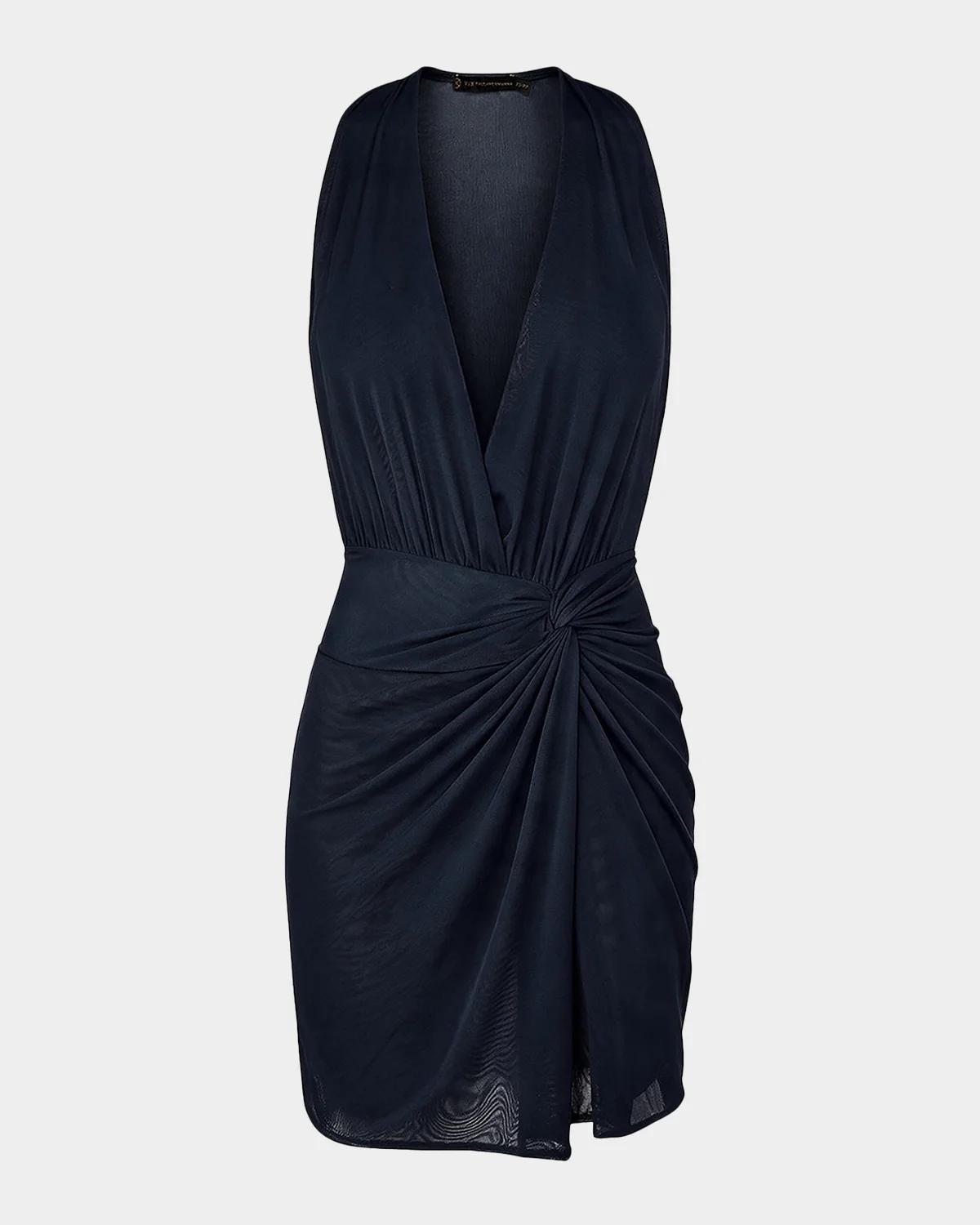 Vix Karina Mesh Mini Dress Coverup