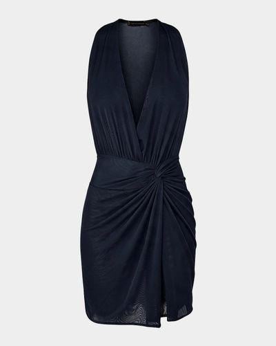Vix Karina Mesh Mini Dress Coverup