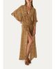 Vix Megan Animal-Print Maxi Cover-Up Dress - 2