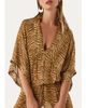 Vix Megan Animal-Print Maxi Cover-Up Dress - 4
