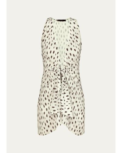 Vix Mita Printed Mini Dress