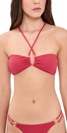 ViX Paula Hermanny ViX Paula Hermanny Callie Bandeau Bikini Top BURGEON