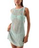 Vix Paula Hermanny ViX Paula Hermanny Erica Knit Mini Dress Swim Cover-Up - 1