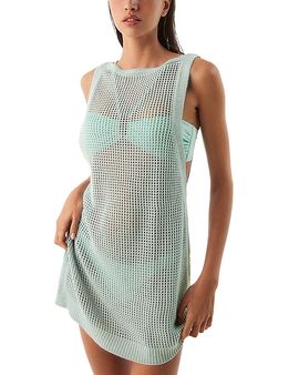 Vix Paula Hermanny ViX Paula Hermanny Erica Knit Mini Dress Swim Cover-Up