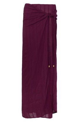 ViX Paula Hermanny ViX Paula Hermanny Kara Side Tie Cover-Up Midi Skirt