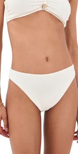 ViX Paula Hermanny ViX Paula Hermanny Lindsay Bikini Bottoms White