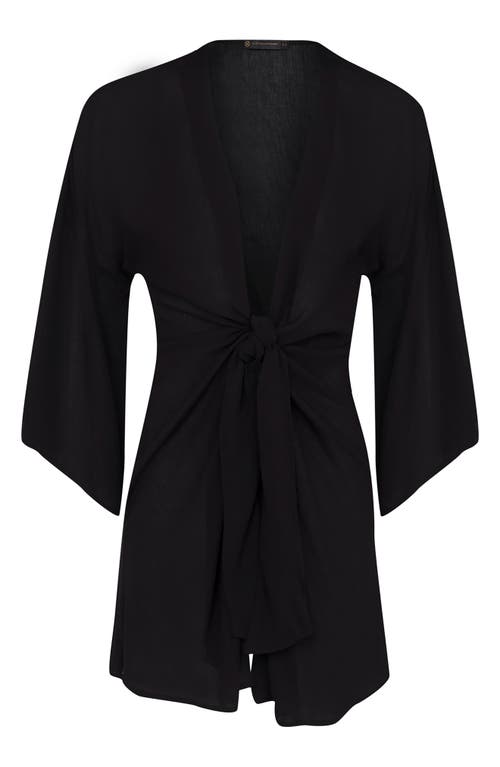 ViX Paula Hermanny ViX Paula Hermanny Perola Knot Front Cover-Up Minidress