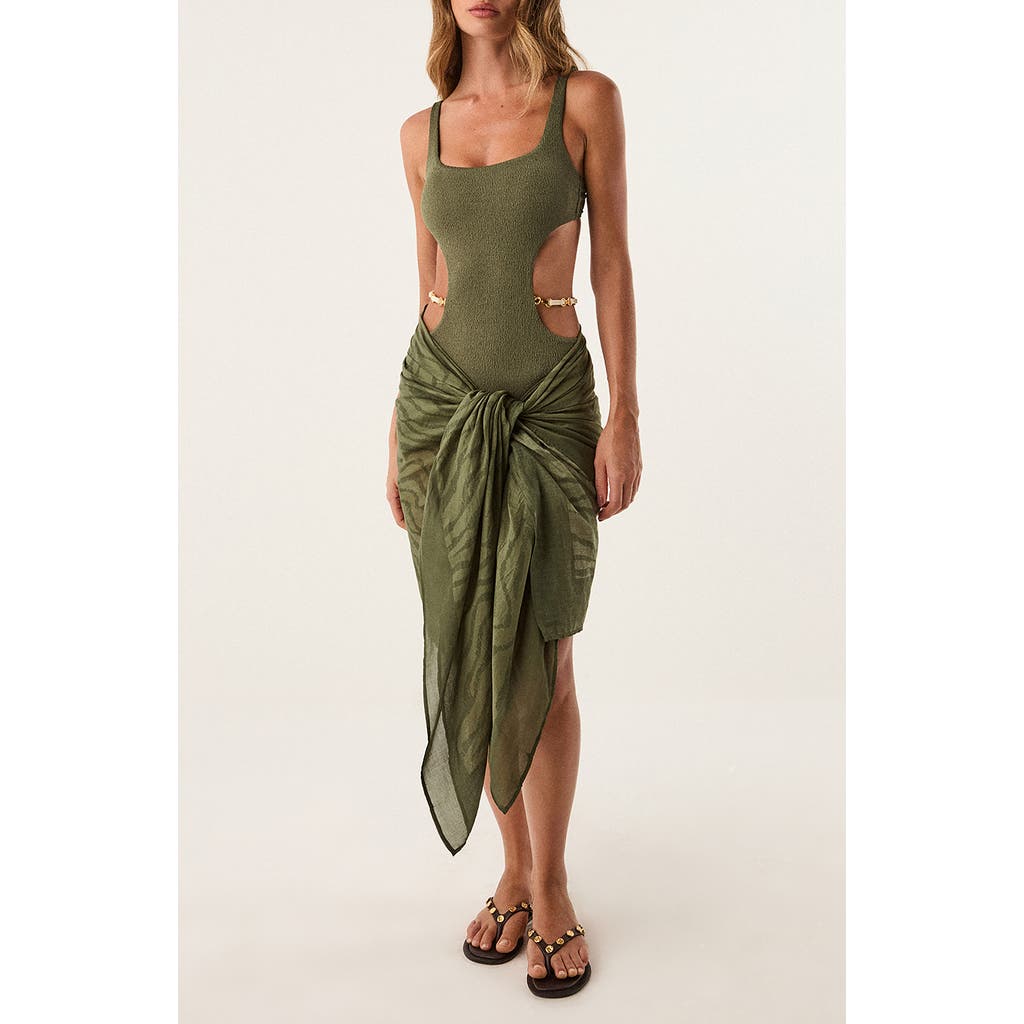 ViX Paula Hermanny ViX Paula Hermanny Printed Sarong Cover-Up