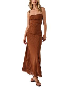 Vix Paula Hermanny ViX Paula Hermanny Rumi Square Neck Maxi Dress