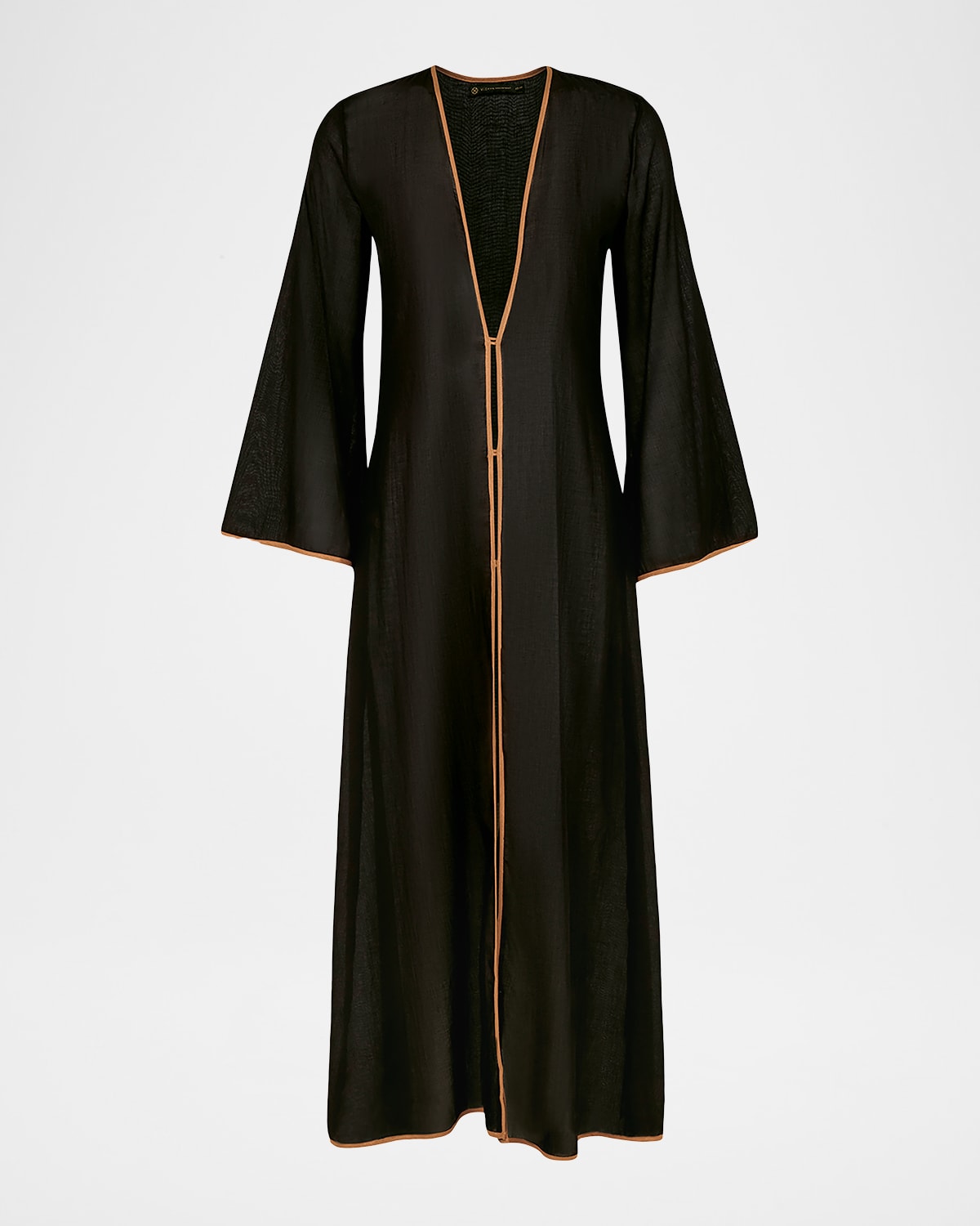 Vix Peony Long Cotton Dress Coverup