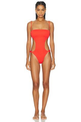 Vix Swimwear Vix Swimwear x Rosie Huntington-Whiteley Alix Bandeau One Piece Swimsuit