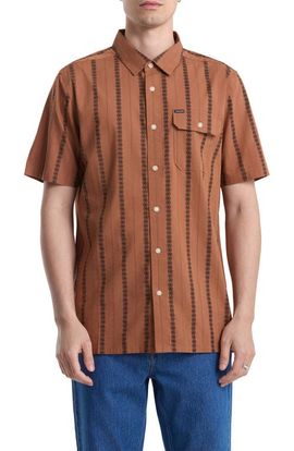 Volcom Volcom Whitworth Stripe Short Sleeve Button-Up Shirt