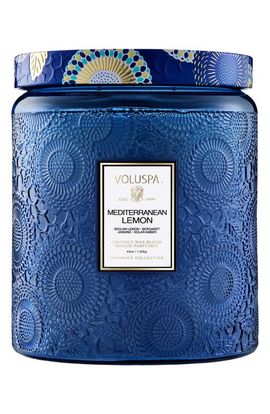 Voluspa Voluspa Mediterranean Lemon Luxe Jar Candle
