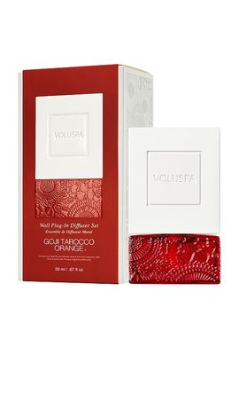 Voluspa Voluspa Ogoji Tarocc Orange Wall Plugin Starter Kit