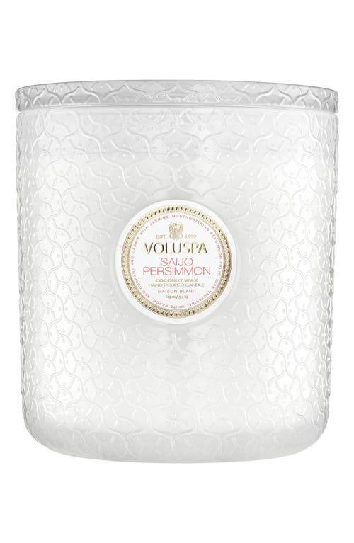 Voluspa Voluspa Saijo Persimmon Five-Wick Hearth Candle 