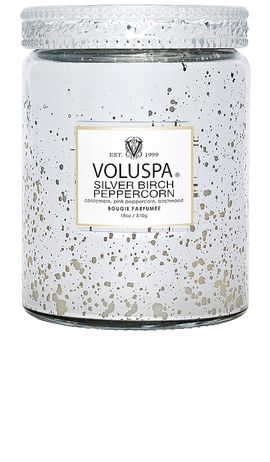 Voluspa Voluspa Silver Birch Peppercorn Large Jar Candle