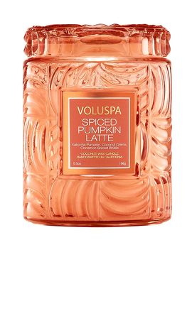 Voluspa Voluspa Spiced Pumpkin Latte 5.5oz Small Jar Candle