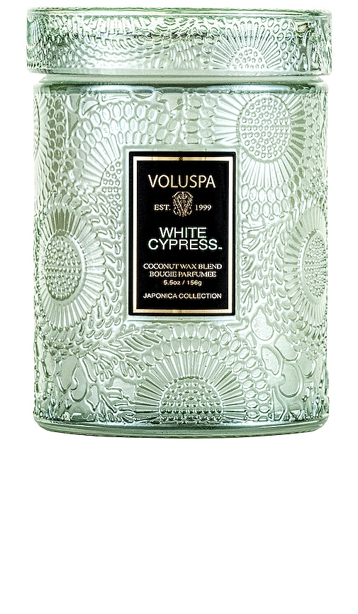 Voluspa Voluspa White Cypress Mini Jar Candle