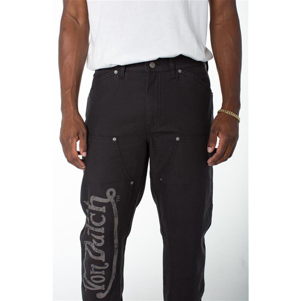 Von Dutch Von Dutch Double Front Straight Leg Carpenter Pants