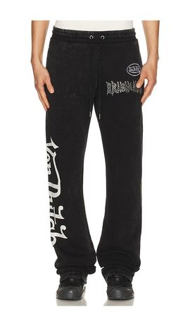 Von Dutch Von Dutch Logo Flared Leg Joggers