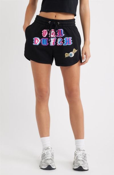 Von Dutch Von Dutch Logo French Terry Shorts