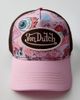 Von Dutch Von Dutch Logo Patch Graphic Trucker Hat in Pink, Women's at Urban Outfitters - 1